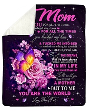 Blanket To My Mom Sherpa Fleece Blanket tile