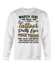 March Girl Crewneck Sweatshirt tile