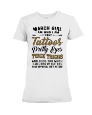 March Girl Premium Fit Ladies Tee tile