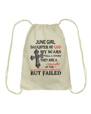June Girl Drawstring Bag tile