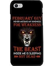 February Man Phone Case tile