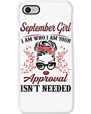 September Girl Phone Case tile