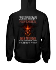 November Man Hooded Sweatshirt tile
