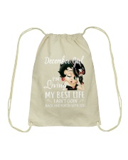 December Girl Drawstring Bag tile