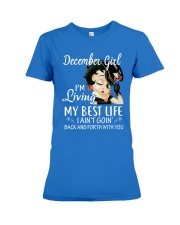 December Girl Premium Fit Ladies Tee tile