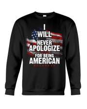 I Will Never Apologize Crewneck Sweatshirt tile