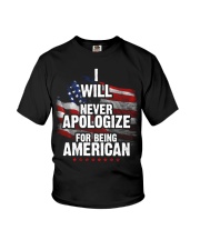 I Will Never Apologize Youth T-Shirt tile