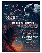 MomMom - To My Son Small Fleece Blanket - 30" x 40" front