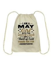 May Girl Drawstring Bag tile