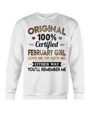 February Girl Crewneck Sweatshirt tile