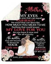 To My Mother Sherpa Fleece Blanket tile