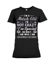 March Girl Premium Fit Ladies Tee tile