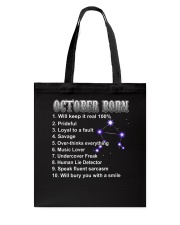 October Music Lover Tote Bag tile