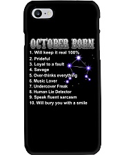 October Music Lover Phone Case tile