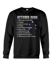 October Music Lover Crewneck Sweatshirt tile