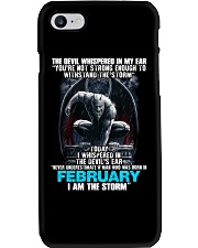 February Man Phone Case tile
