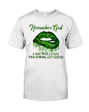 November Girl Classic T-Shirt front