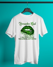 November Girl Classic T-Shirt lifestyle-mens-crewneck-front-3