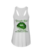 November Girl Ladies Flowy Tank tile