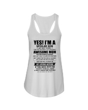 8 yes i am awesome mom Ladies Flowy Tank tile