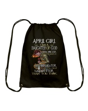 April Girl Drawstring Bag tile