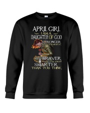 April Girl Crewneck Sweatshirt tile