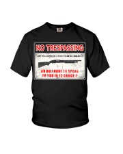 No Trespassing Youth T-Shirt tile
