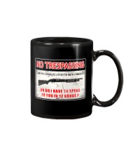 No Trespassing Mug tile