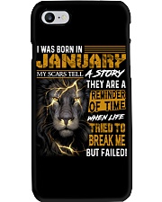 January Man Phone Case tile