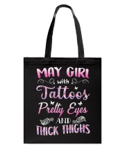 May Girl Tote Bag tile
