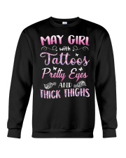 May Girl Crewneck Sweatshirt tile