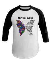 April Girl Baseball Tee tile