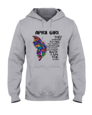 April Girl Hooded Sweatshirt front