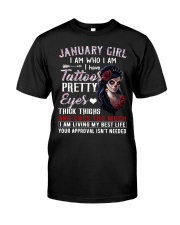 January Girl Classic T-Shirt front