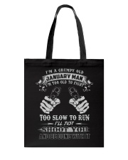 January Man Tote Bag tile