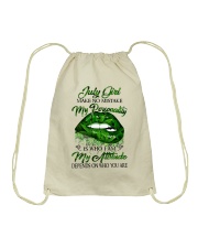 July Girl Drawstring Bag tile