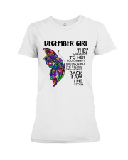 December Girl Premium Fit Ladies Tee tile