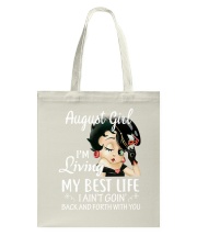August Girl Tote Bag tile