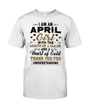 April Girl Classic T-Shirt front