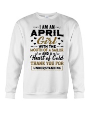 April Girl Crewneck Sweatshirt tile