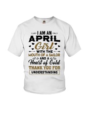April Girl Youth T-Shirt tile