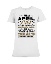 April Girl Premium Fit Ladies Tee tile