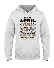 April Girl Hooded Sweatshirt tile
