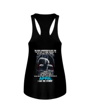 April Man Ladies Flowy Tank tile