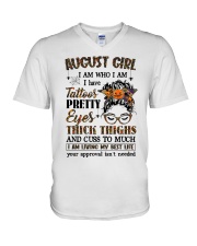 August Girl V-Neck T-Shirt tile