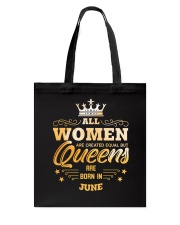 June Girl Tote Bag tile
