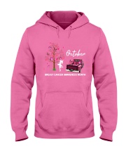 Cancer October Hooded Sweatshirt tile