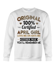 April Girl Crewneck Sweatshirt tile