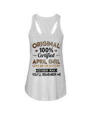 April Girl Ladies Flowy Tank tile