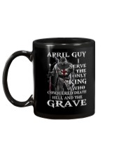 April Man Mug tile